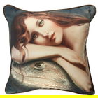 Perna decorativa, A11059, 43x43 cm, 50% Bumbac / 50% Poliester, Multicolor