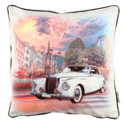Perna decorativa, A11062, 43x43 cm, 50% Bumbac / 50% Poliester, Multicolor
