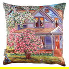 Perna decorativa, A11065, 43x43 cm, 50% Bumbac / 50% Poliester, Multicolor