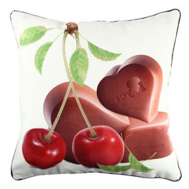Perna decorativa, A11343, 43x43 cm, 50% Bumbac / 50% Poliester, Multicolor