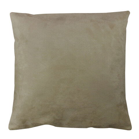 Perna decorativa, A11761, 43x43 cm, Poliester, Gri