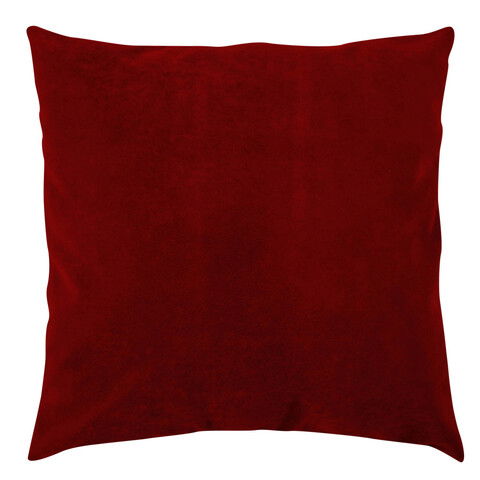 Perna decorativa, A11757, 43x43 cm, Poliester, Rosu