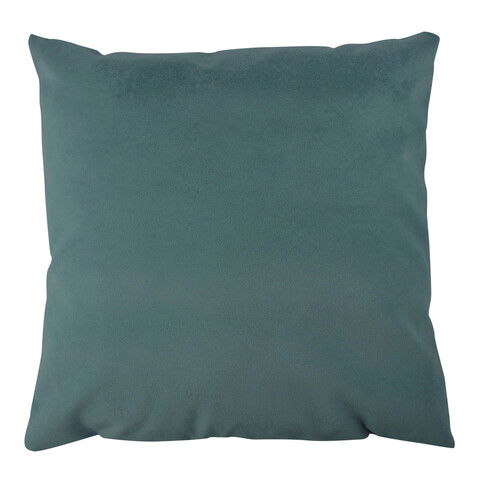 Perna decorativa, A11792, 43x43 cm, Poliester, Albastru