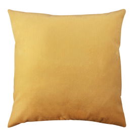 Perna decorativa, A11793, 43x43 cm, Poliester, Galben