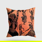 Perna decorativa, A11930, 43x43 cm, 50% Bumbac / 50% Poliester, Multicolor