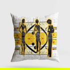 Perna decorativa, A11939, 43x43 cm, 50% Bumbac / 50% Poliester, Multicolor