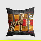 Perna decorativa, A11965, 43x43 cm, 50% Bumbac / 50% Poliester, Multicolor