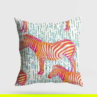 Perna decorativa, A11982, 43x43 cm, 50% Bumbac / 50% Poliester, Multicolor
