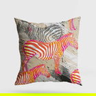 Perna decorativa, A11983, 43x43 cm, 50% Bumbac / 50% Poliester, Multicolor