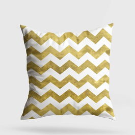 Perna decorativa, A11988, 43x43 cm, 50% Bumbac / 50% Poliester, Multicolor