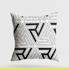 Perna decorativa, A11994, 43x43 cm, 50% Bumbac / 50% Poliester, Multicolor