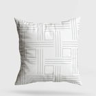 Perna decorativa, A11996, 43x43 cm, 50% Bumbac / 50% Poliester, Multicolor
