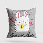 Perna decorativa, A11999, 43x43 cm, 50% Bumbac / 50% Poliester, Multicolor