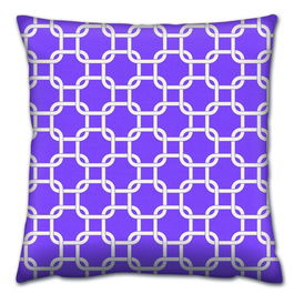 Perna decorativa, A14007, 43x43 cm, 50% Bumbac / 50% Poliester, Multicolor