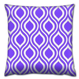 Perna decorativa, A14235, 43x43 cm, 50% Bumbac / 50% Poliester, Multicolor