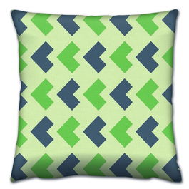 Perna decorativa, A14374, 43x43 cm, 50% Bumbac / 50% Poliester, Multicolor