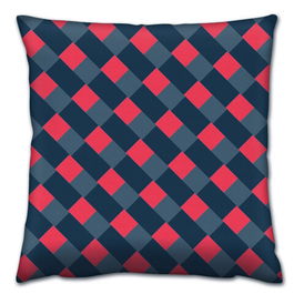 Perna decorativa, A14375, 43x43 cm, 50% Bumbac / 50% Poliester, Multicolor