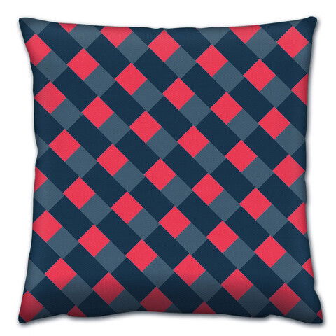 Perna decorativa, A14375, 43x43 cm, 50% Bumbac / 50% Poliester, Multicolor