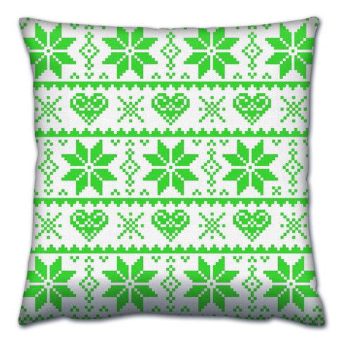 Perna decorativa, A14405, 43x43 cm, 50% Bumbac / 50% Poliester, Multicolor