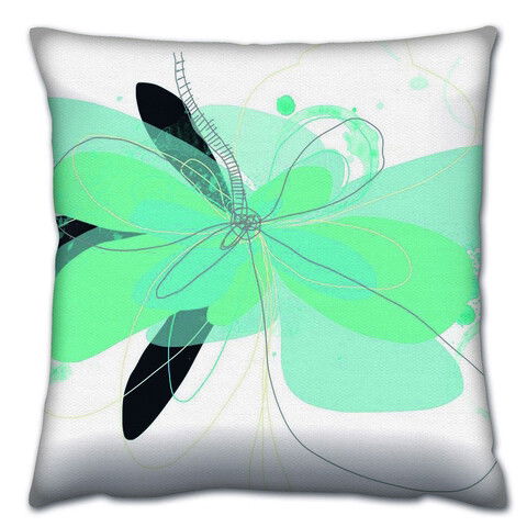 Perna decorativa, A14499, 43x43 cm, 50% Bumbac / 50% Poliester, Multicolor