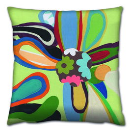 Perna decorativa, A14500, 43x43 cm, 50% Bumbac / 50% Poliester, Multicolor