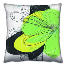 Perna decorativa, A14514, 43x43 cm, 50% Bumbac / 50% Poliester, Multicolor