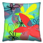Perna decorativa, A14528, 43x43 cm, 50% Bumbac / 50% Poliester, Multicolor