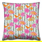 Perna decorativa, A14603, 43x43 cm, 50% Bumbac / 50% Poliester, Multicolor