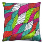 Perna decorativa, A14609, 43x43 cm, 50% Bumbac / 50% Poliester, Multicolor