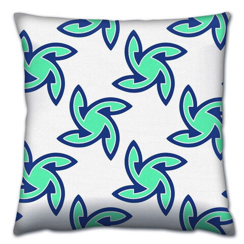 Perna decorativa, A14636, 43x43 cm, 50% Bumbac / 50% Poliester, Multicolor