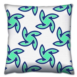Perna decorativa, A14636, 43x43 cm, 50% Bumbac / 50% Poliester, Multicolor