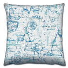 Perna decorativa, A14637, 43x43 cm, 50% Bumbac / 50% Poliester, Multicolor