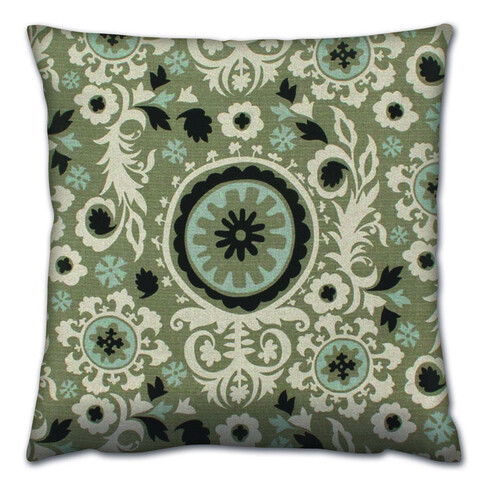 Perna decorativa, A14640, 43x43 cm, 50% Bumbac / 50% Poliester, Multicolor