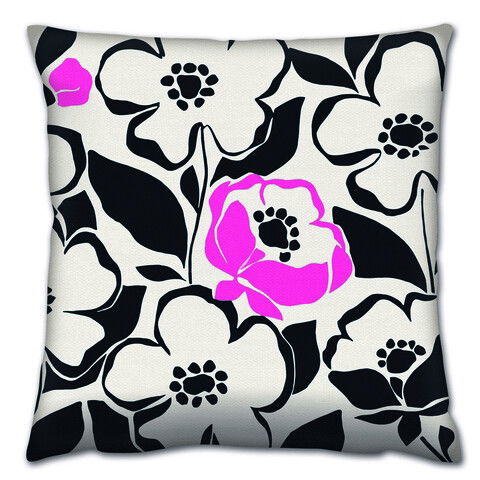 Perna decorativa, A14653, 43x43 cm, 50% Bumbac / 50% Poliester, Multicolor