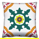 Perna decorativa, A14661, 43x43 cm, 50% Bumbac / 50% Poliester, Multicolor
