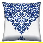 Perna decorativa, A14672, 43x43 cm, 50% Bumbac / 50% Poliester, Multicolor