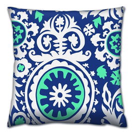 Perna decorativa, A14699, 43x43 cm, 50% Bumbac / 50% Poliester, Multicolor