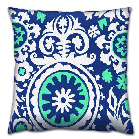 Perna decorativa, A14699, 43x43 cm, 50% Bumbac / 50% Poliester, Multicolor