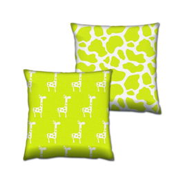 Set 2 perne decorative, AB-4129-4165, 50% Bumbac / 50% Poliester, Multicolor