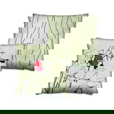 Set 2 perne decorative, AB-4365-4450, 50% Bumbac / 50% Poliester, Multicolor