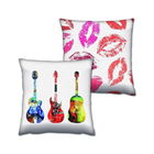 Set 2 perne decorative, AB-4454-4460, 50% Bumbac / 50% Poliester, Multicolor