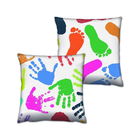 Set 2 perne decorative, AB-4473-4474, 50% Bumbac / 50% Poliester, Multicolor