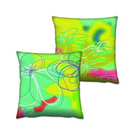 Set 2 perne decorative, AB-4504-4505, 50% Bumbac / 50% Poliester, Multicolor