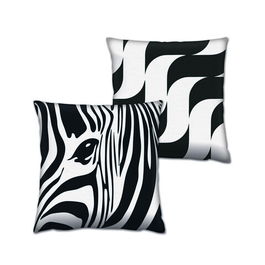 Set 2 perne decorative, AB-4572-4681, 50% Bumbac / 50% Poliester, Multicolor