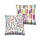 Set 2 perne decorative, AB-4680-4676, 50% Bumbac / 50% Poliester, Multicolor