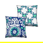 Set 2 perne decorative, AB-4699-4636, 50% Bumbac / 50% Poliester, Multicolor