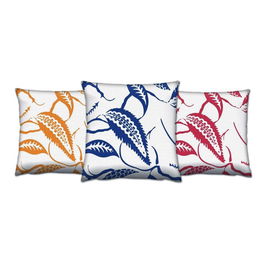 Set 3 perne decorative, AC-4518-4517-4519, 50% Bumbac / 50% Poliester, Multicolor