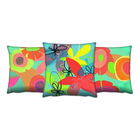 Set 3 perne decorative, AC-4528-4509-4512, 50% Bumbac / 50% Poliester, Multicolor