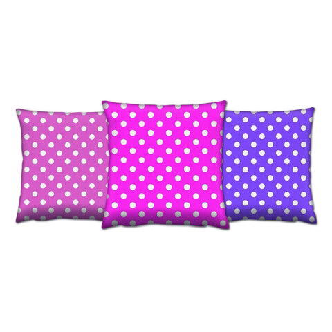 Set 3 perne decorative, AC-4610-4618-4611, 50% Bumbac / 50% Poliester, Multicolor