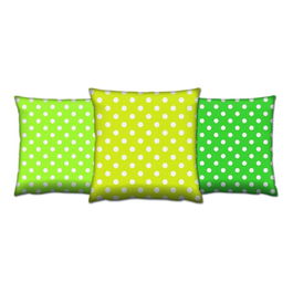 Set 3 perne decorative, AC-4616-4614-4617, 50% Bumbac / 50% Poliester, Multicolor